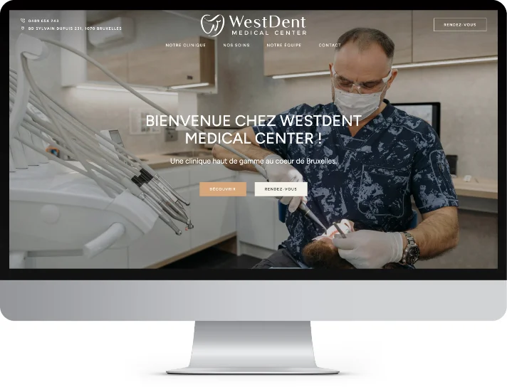 Site internet Westdental