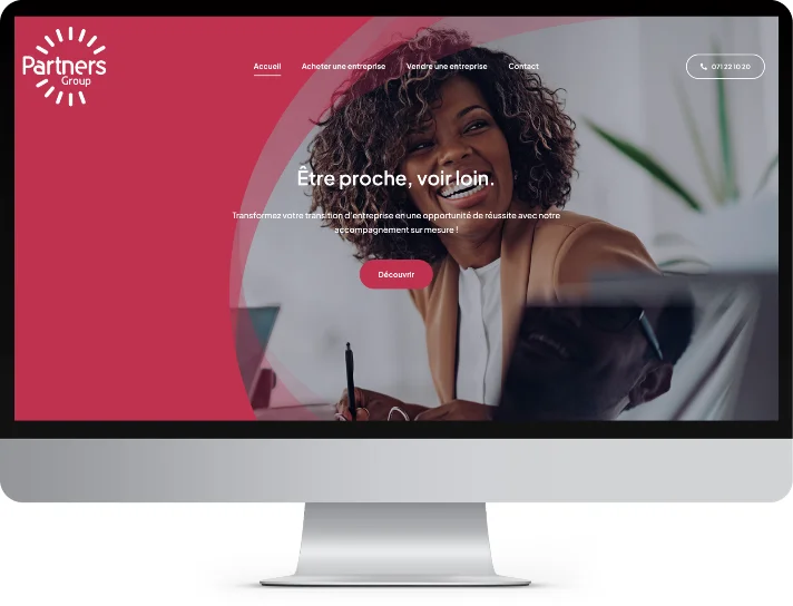 Site internet Partners Group
