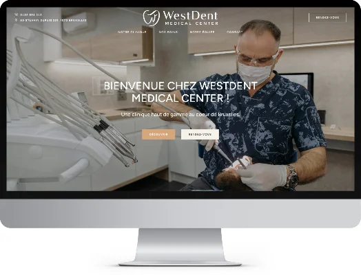 Site internet Westdental